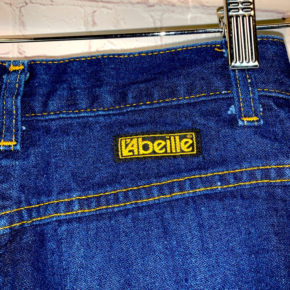 Vintage 80s L’abeille High Waisted Mom Jeans Size 4 - Picture 2 of 5